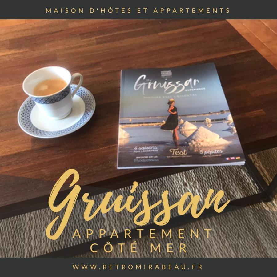 Retromirabeau "Cote Mer" - 29M2 - Lumineux - Terrasse Loggia - Vue Marina - Parking Securise - 2 A 3 Pers - Emplacement Top - Cheques Vacances Connect Gruissan Luaran gambar