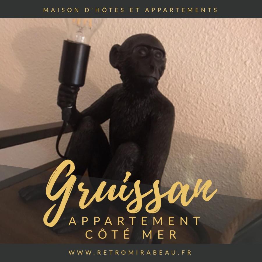 Retromirabeau "Cote Mer" - 29M2 - Lumineux - Terrasse Loggia - Vue Marina - Parking Securise - 2 A 3 Pers - Emplacement Top - Cheques Vacances Connect Gruissan Luaran gambar