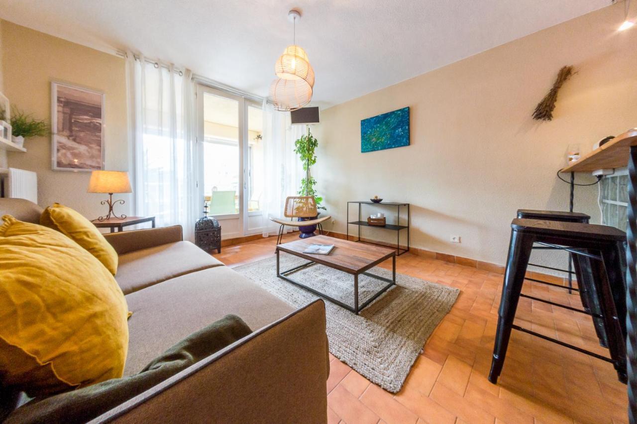 Retromirabeau "Cote Mer" - 29M2 - Lumineux - Terrasse Loggia - Vue Marina - Parking Securise - 2 A 3 Pers - Emplacement Top - Cheques Vacances Connect Gruissan Luaran gambar