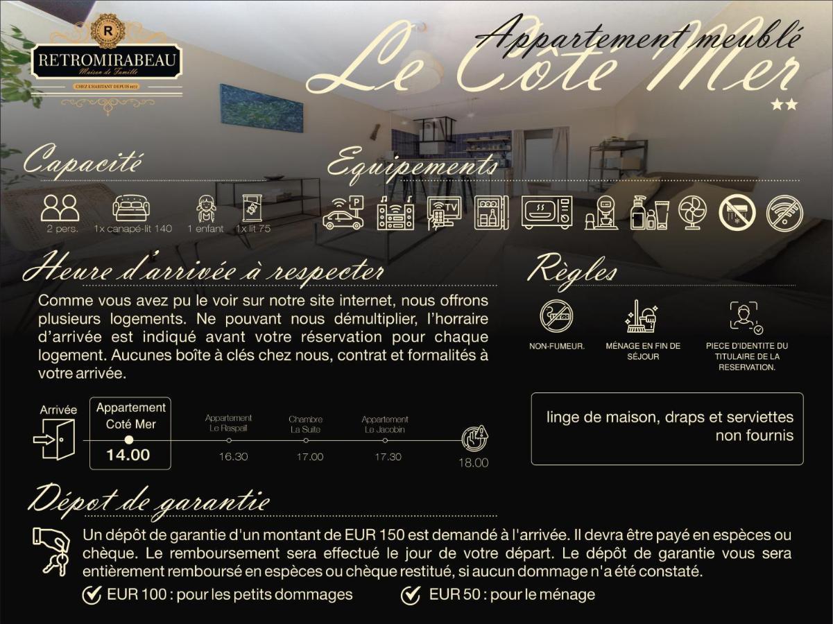 Retromirabeau "Cote Mer" - 29M2 - Lumineux - Terrasse Loggia - Vue Marina - Parking Securise - 2 A 3 Pers - Emplacement Top - Cheques Vacances Connect Gruissan Luaran gambar